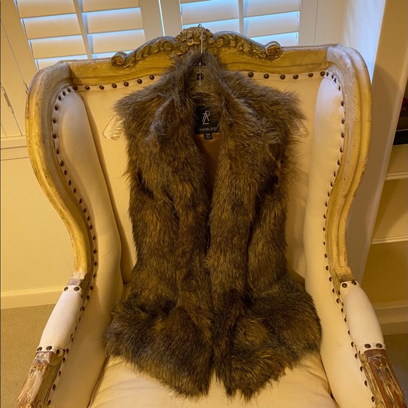 Rachel Zoe faux fur vest - Picture 4 of 10